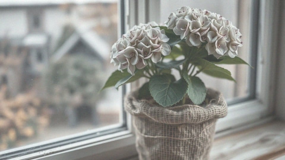 Jak przygotować hortensję doniczkową do zimy?