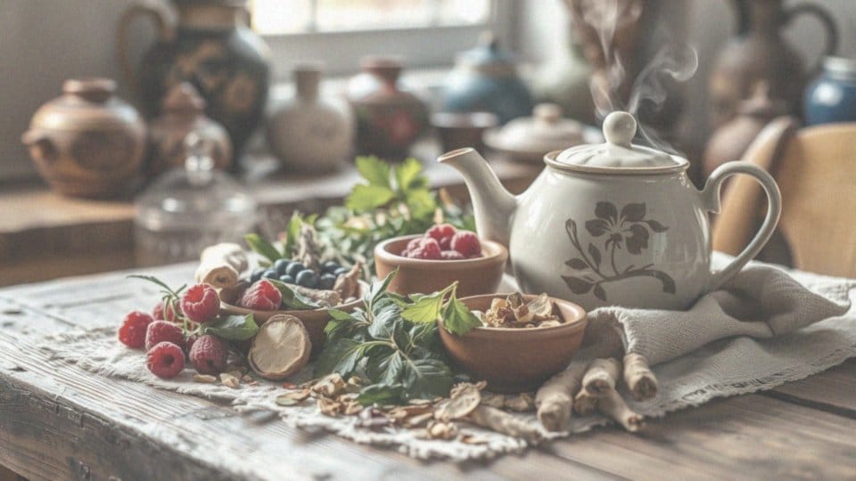 Jakie napary i zioła mogą poprawić przepływ krwi do macicy?