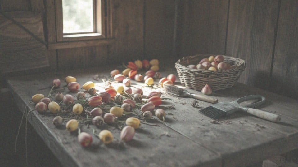 Jak przygotować cebulki tulipanów do schowka?