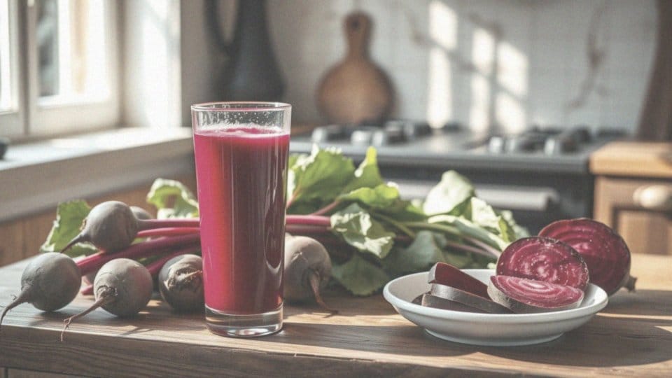 Jak sok z buraka pomaga w produkcji hemoglobiny?