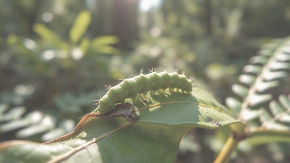 Jakie są zastosowania gąsienic w badaniach entomologicznych?