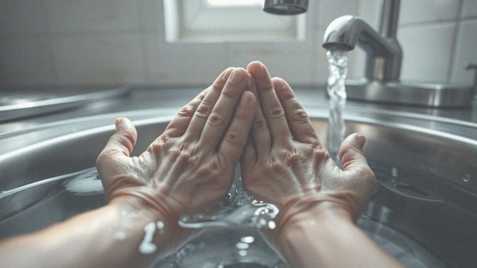 Jak długotrwały kontakt z wodą wpływa na skóry dłoni?
