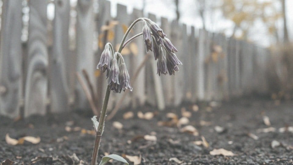 Czemu heliotrop jest wrażliwy na mrozy?