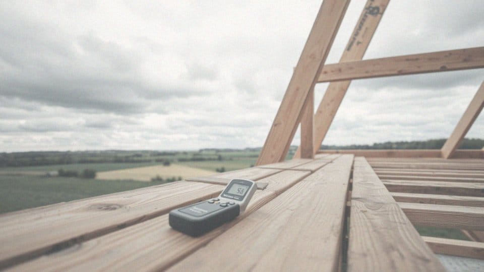 Jakie są wymagania dotyczące wilgotności deskowania przy montażu gontu?