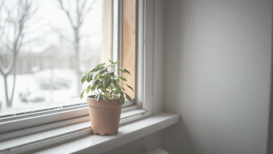 Jakie są sposoby zabezpieczenia bazylii przed zimowym chłodem?