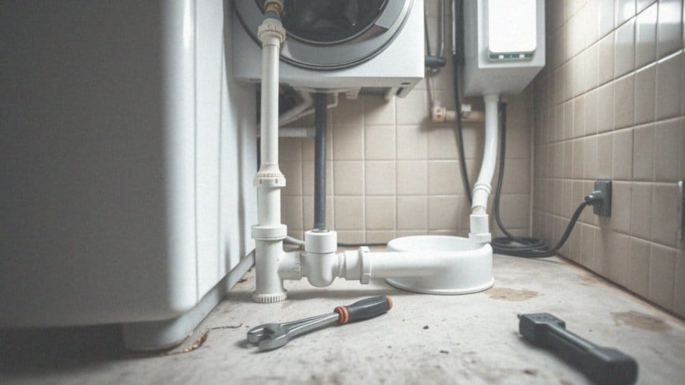 Jakie są etapy instalacji syfonu do pralki?