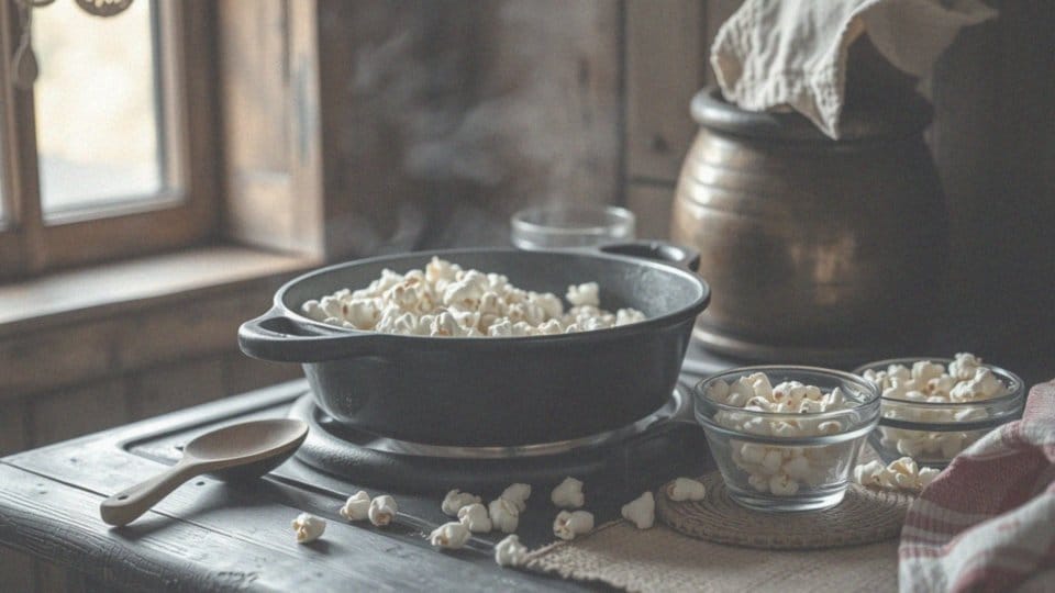 Jakie są sposoby przygotowania kukurydzy na popcorn?