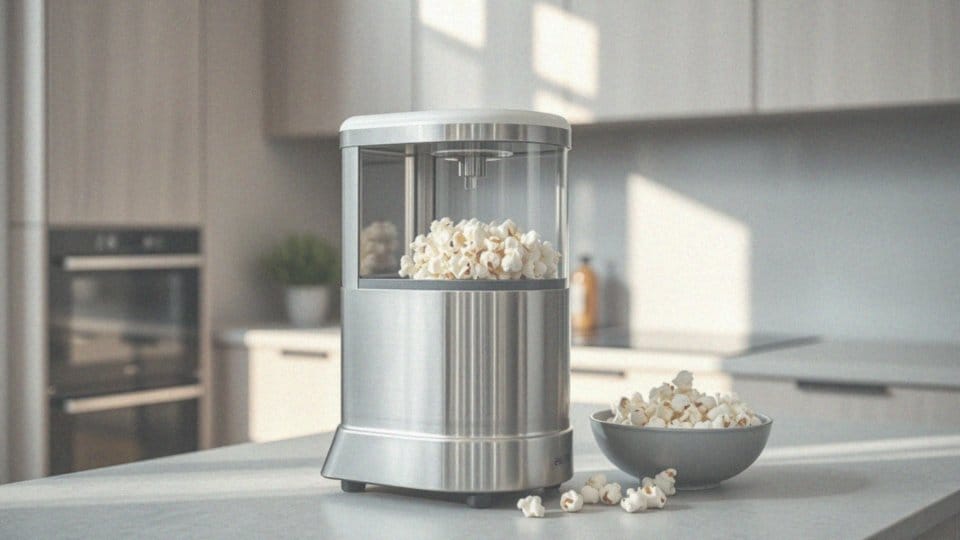 Jakie są maszyny do prażenia popcornu?