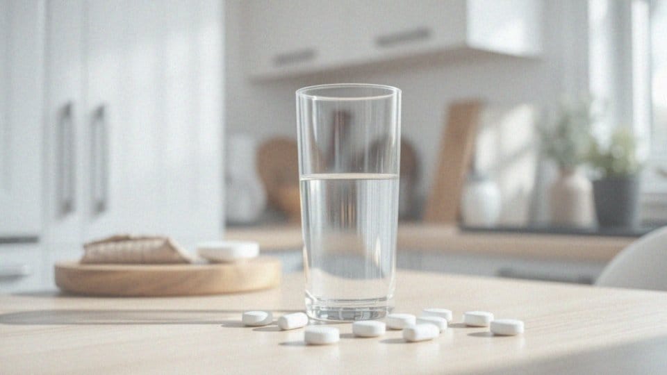 Jakie są efekty popijania tabletek wodą?