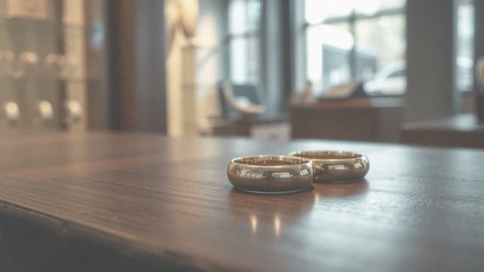 Co wyróżnia pierścionek obrączkowy platerowany złotem?
