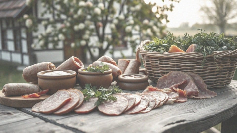 Jakie przetwory mięsne można znaleźć na farmach Roztocza?