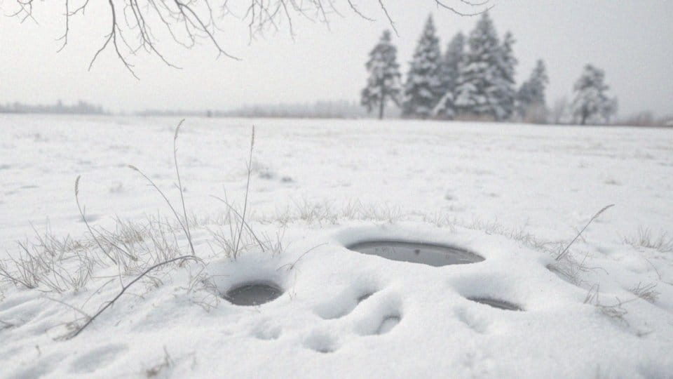 Jakie są warunki atmosferyczne wpływające na lisy zimą?