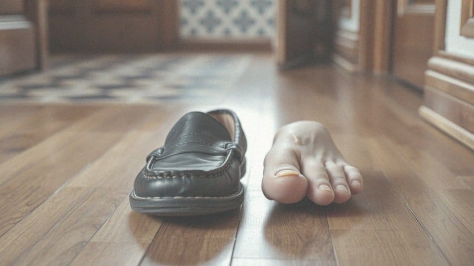 Jakie efekty noszenia zakrytego obuwia na hybrydę na stopach?