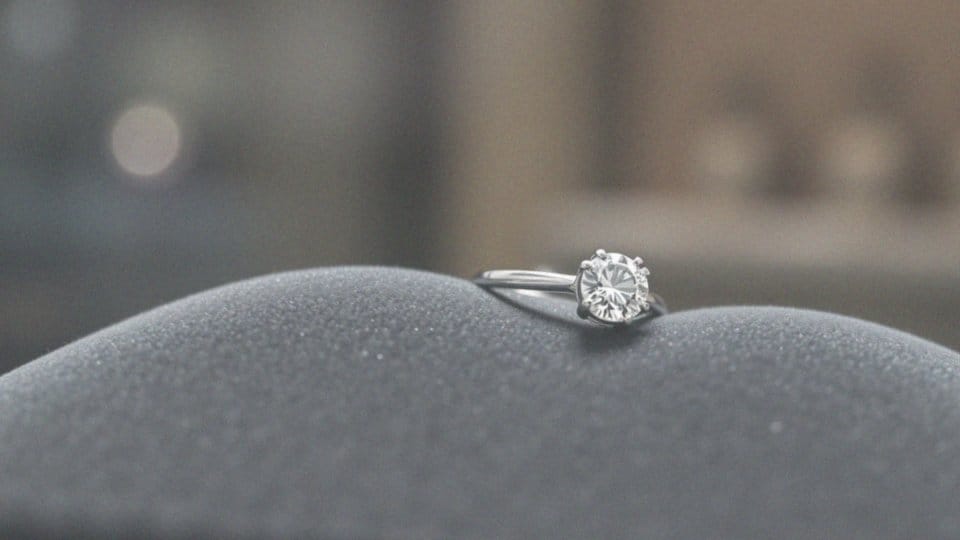 Pierścionek z brylantem Apart – symbol miłości i elegancji